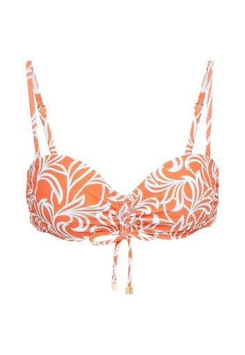 Top bikini a fascia Coral Gardens