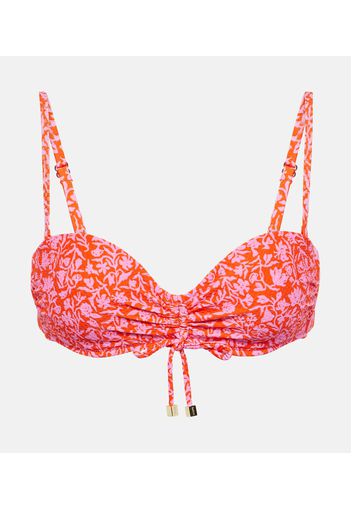 Top bikini Limpopo con ruches