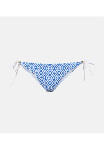 Slip bikini Sardinia con stampa