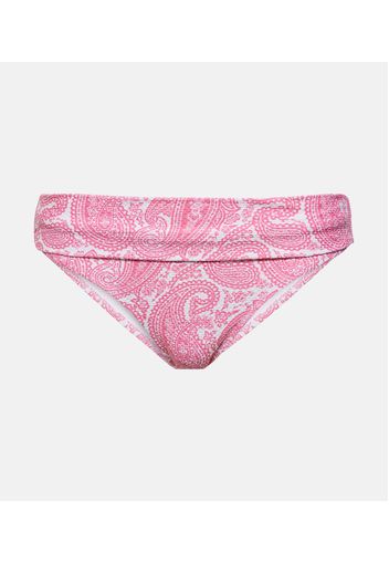 Slip bikini Ischia con stampa