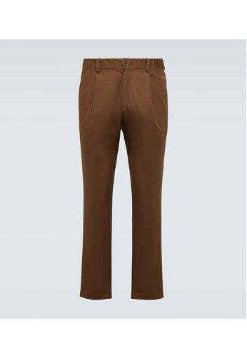 Pantaloni regular in misto cotone