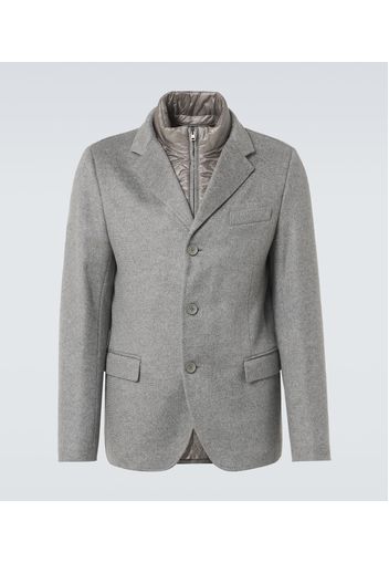 Blazer in cashmere