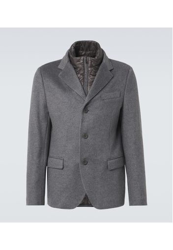 Blazer in cashmere