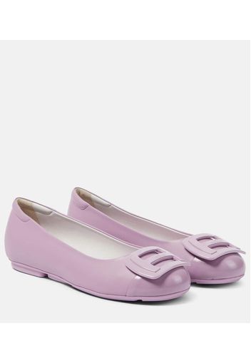 Ballerine H661 in pelle