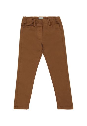 Pantaloni in twill di cotone