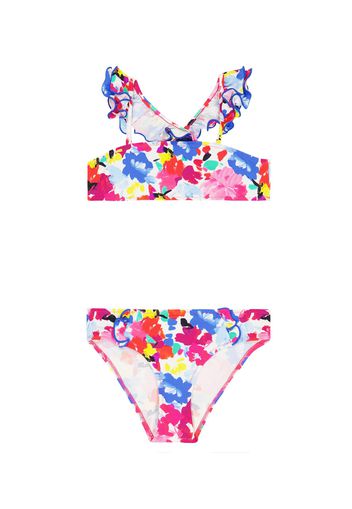 Bikini con stampa floreale