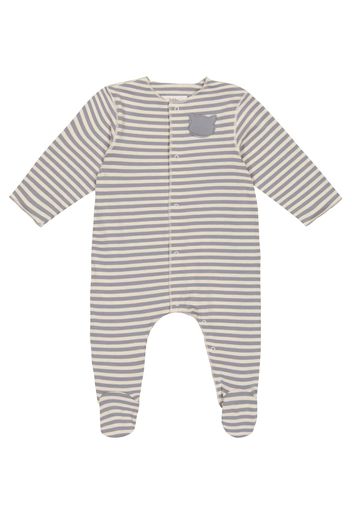 Baby - Tutina in cotone a righe