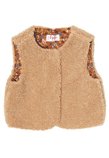 Gilet in pelliccia sintetica