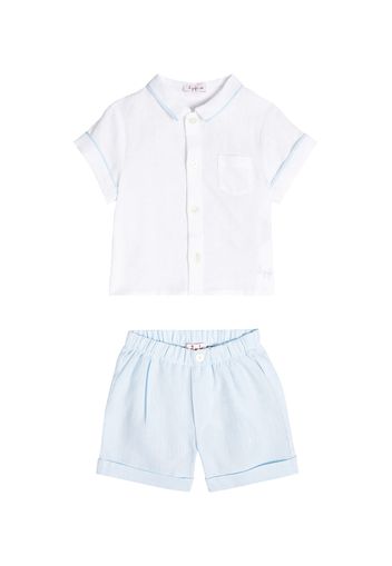 Baby - Camicia e pantaloni in lino