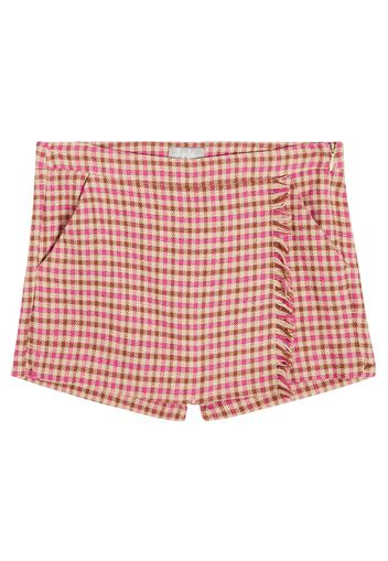 Shorts in jersey di misto cotone