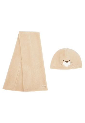 Baby - Cappello e sciarpa in pile