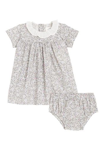 Baby - Abito e culottes in cotone