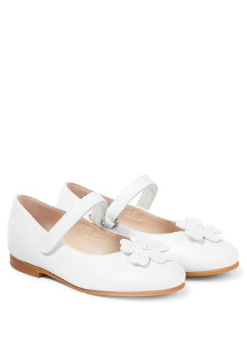 Ballerine in pelle