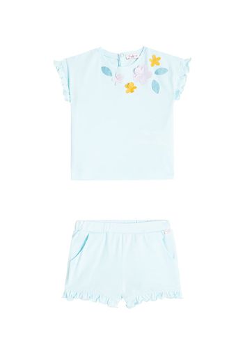 Baby - Blusa e shorts in cotone