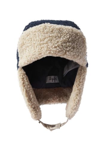 Cappello in shearling sintetico