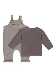 Baby - Top e salopette in misto cotone