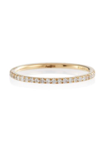 Anello Thread Band in oro 18kt con diamanti