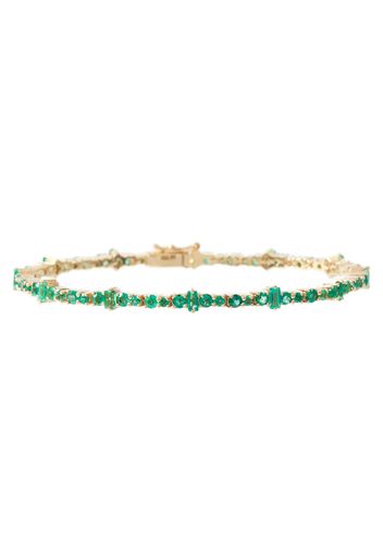 Bracciale Rivulet in oro 18kt con smeraldi