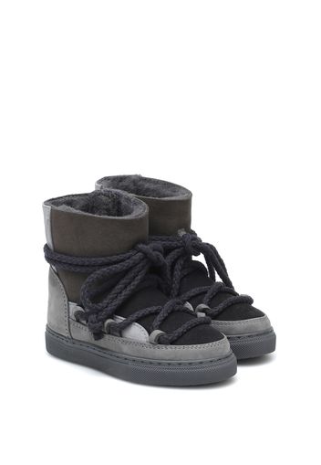 Stivaletti doposci Sneaker in suede e pelle