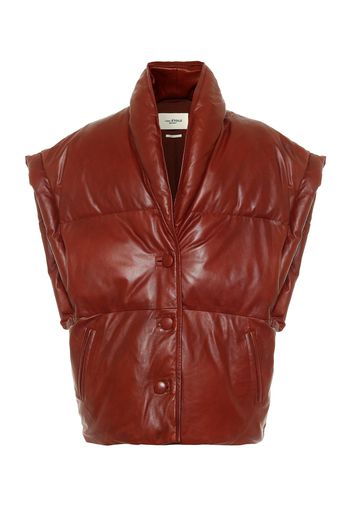 Gilet imbottito Keyson in pelle