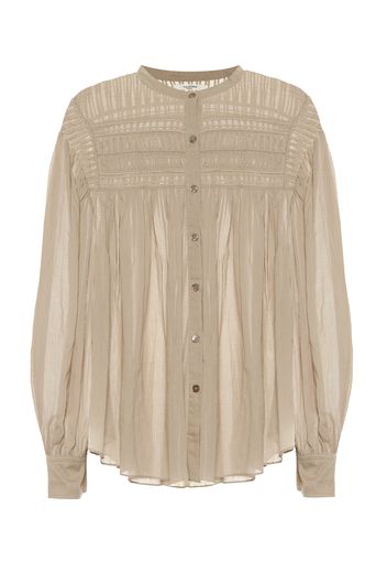 Blusa Plalia in voile di cotone