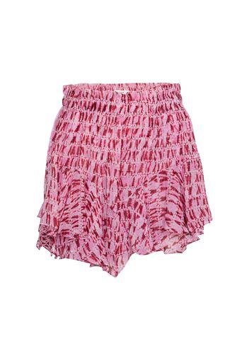 Shorts Sornel a stampa tie-dye