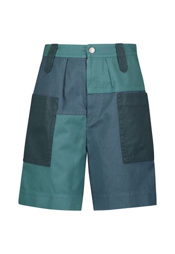 Shorts Kalerna in cotone e lino