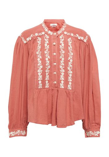 Blusa Giovana in cotone con ricamo