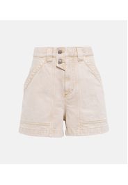 Shorts in denim di cotone