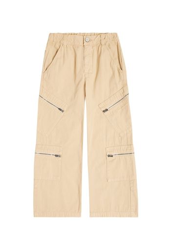 Pantaloni cargo Marrone in cotone