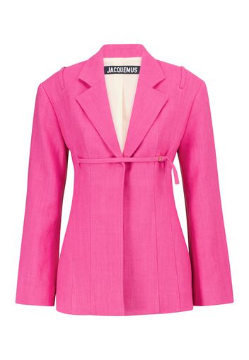 Esclusiva Mytheresa - Blazer Sauge in misto lino