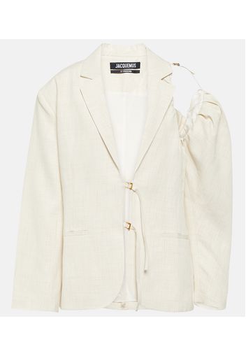 Blazer La Veste Galliga in misto lino