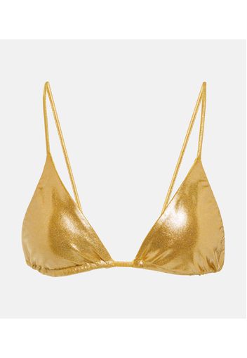 Top bikini a triangolo Via