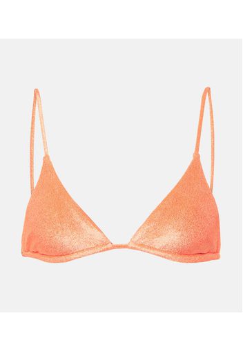 Top bikini a triangolo Via