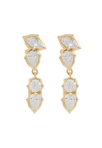 Orecchini Poppy Single Drops in oro 18kt