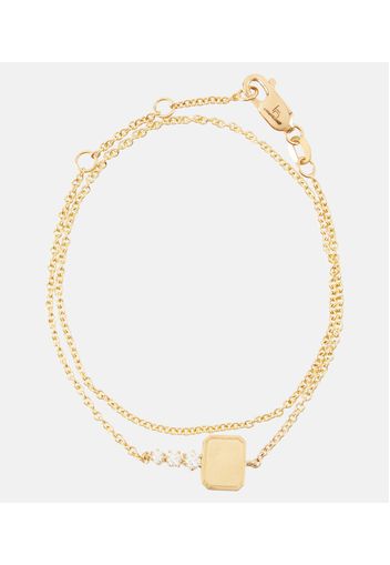 Bracciale Catherine Mini in oro bianco 18kt con diamanti