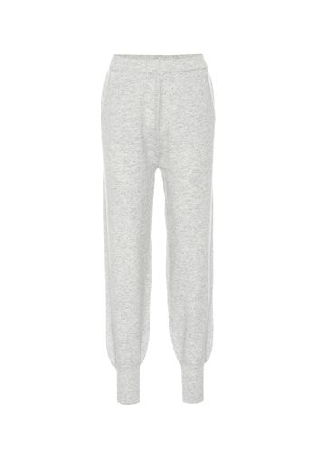 Pantaloni in lana e cashmere