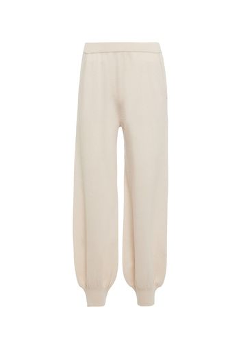 Pantaloni in lana e cashmere