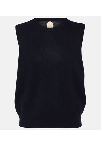 Gilet in lana e cashmere