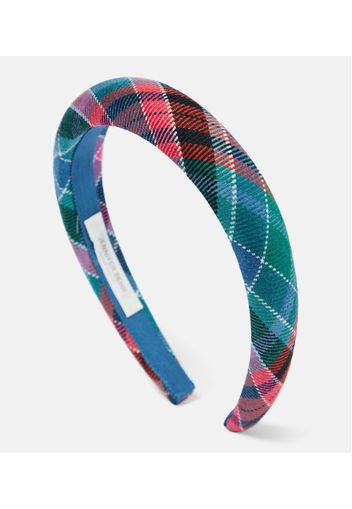 Cerchietto Tartan in jacquard