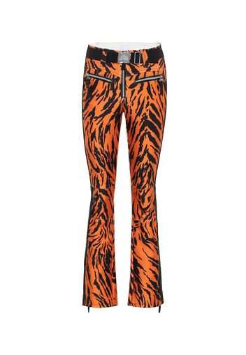 Pantaloni da sci Tiby a stampa tigre