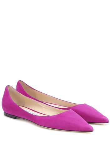 Esclusiva Mytheresa - Ballerine Love in suede