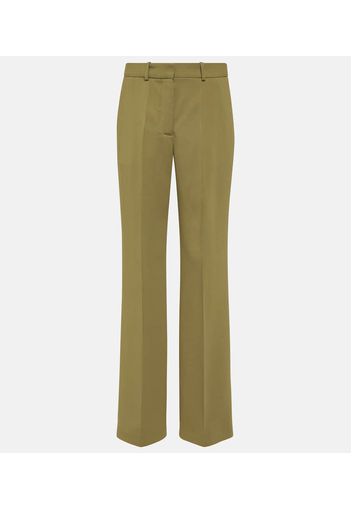 Pantaloni flared Morissey in cady