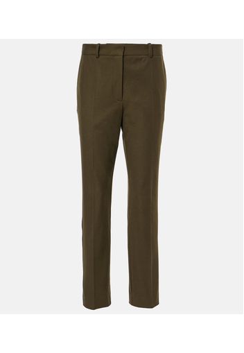 Pantaloni regular Coleman in gabardine