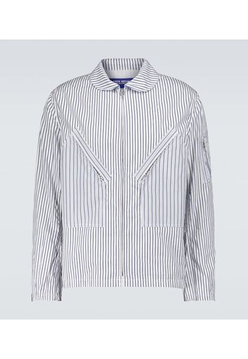 Camicia in cotone con zip