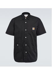 x Carhartt - Camicia in popeline di cotone