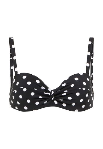 Esclusiva Mytheresa - Top bikini Basics a pois