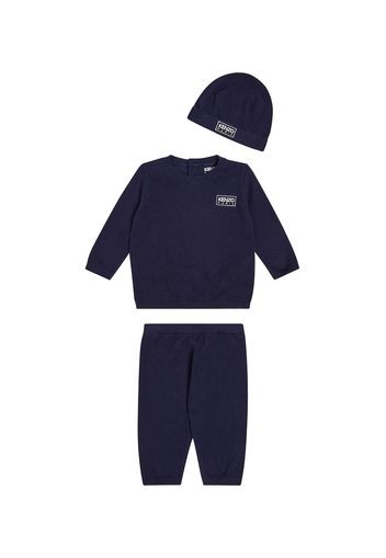 Baby - Body e cappello in misto cotone