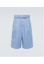 Shorts oversize di jeans