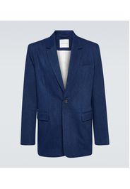 Blazer monopetto in cotone